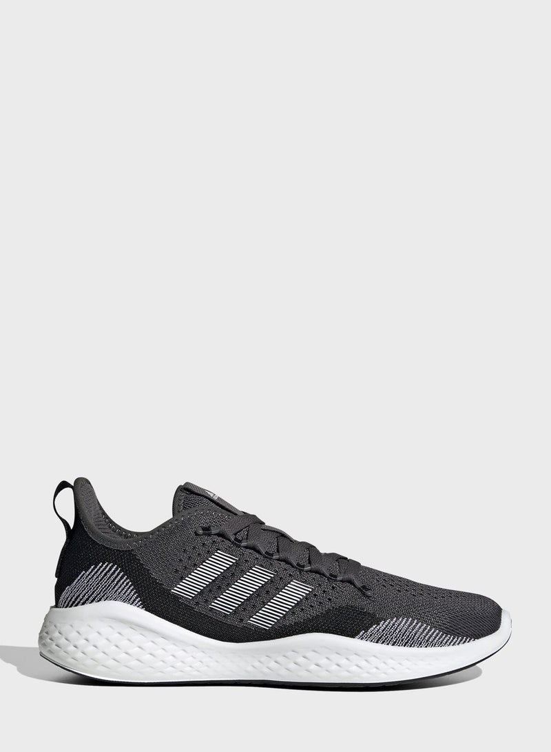Adidas Men's Fluidflow 2.0 Running Shoes Grey - Image 3