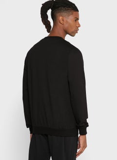 U.S. Polo Assn. Logo Printed Sweatshirt Black  - Image 2