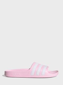 Adidas Kids Adilette Slides Pink/White  - Image 4