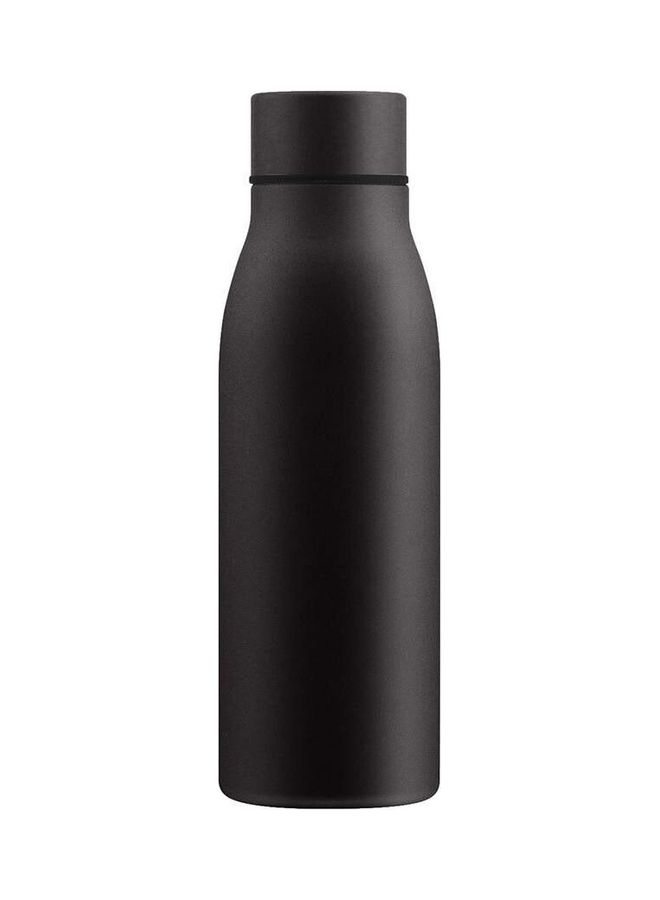 Generic - Steel Water Bottle Matte Black 600ml - Image 1