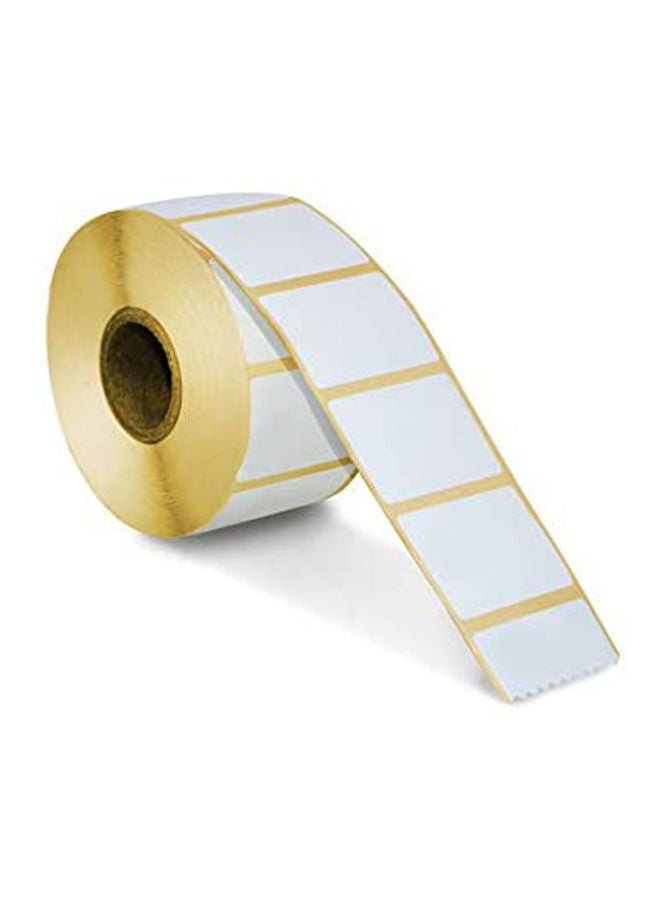 أوسكار عبوة ملصقات تسمية للباركود مكونة من 60 رول. أبيض - Image 1