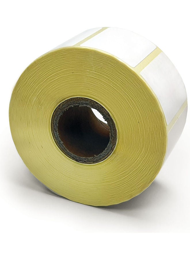 Oscar Pack Of 60 Barcode Sticker Labels White - Image 1