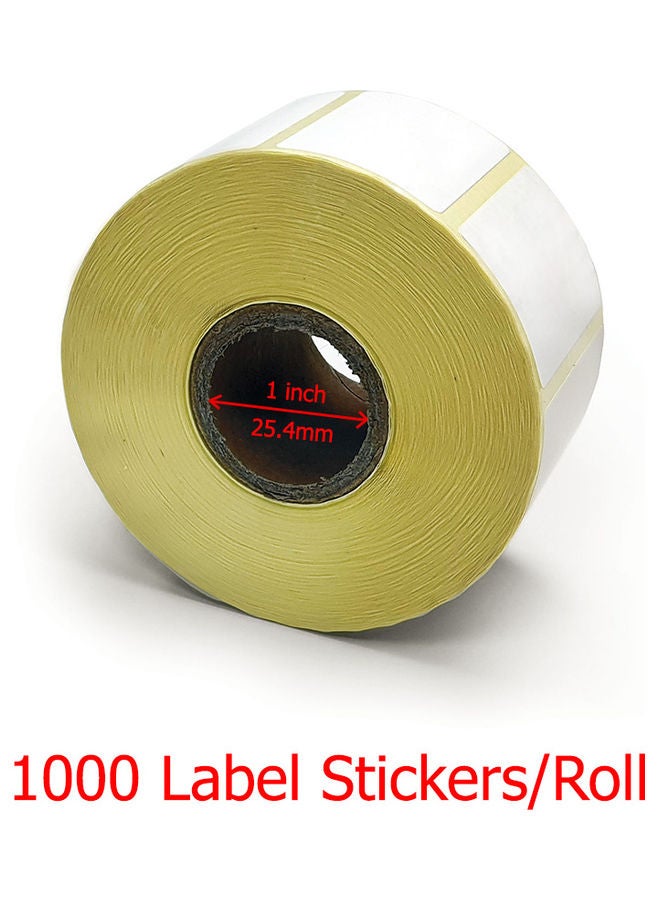 Oscar Pack Of 5 Barcode Sticker Labels White - Image 3