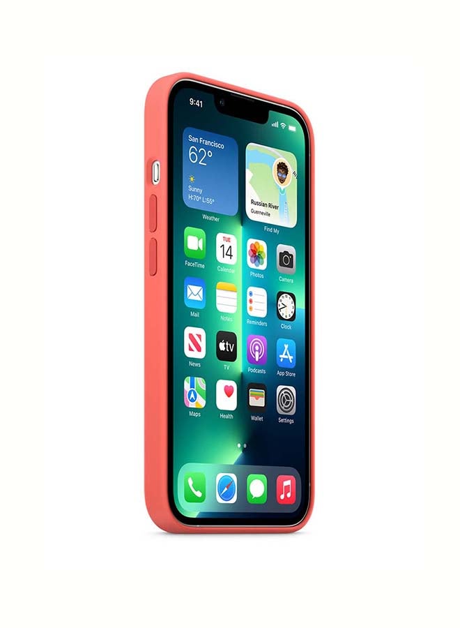 Apple iPhone 13 Pro Silicone Case with MagSafe Pink Pomelo - Image 3