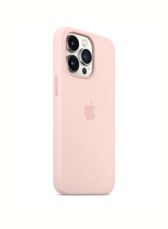 Apple - iPhone 13 Pro Silicone Case with MagSafe Chalk Pink - Image 1