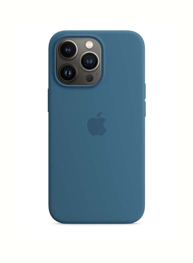 Apple iPhone 13 Pro Silicone Case with MagSafe Blue Jay  - Image 1