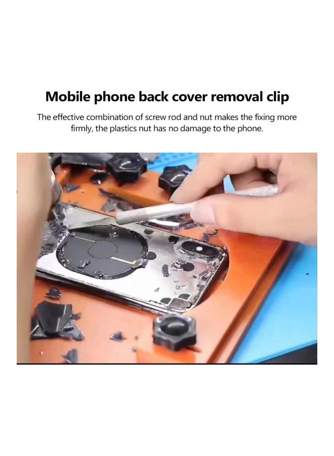 Separate Disassembling Phone Back Cover Clamping Holder Orange 21.50X3.50X20.00cm - Image 2