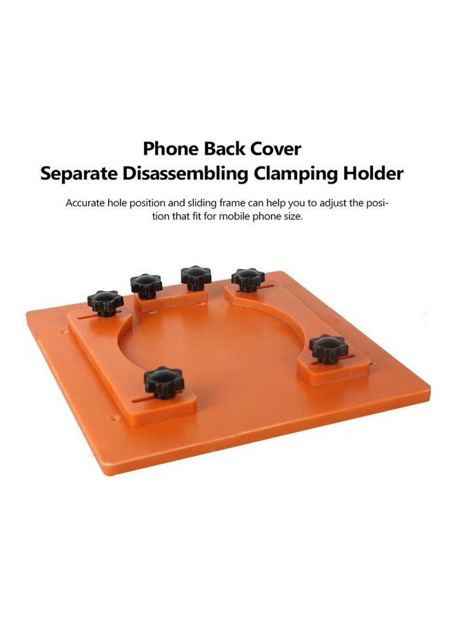 Separate Disassembling Phone Back Cover Clamping Holder Orange 21.50X3.50X20.00cm - Image 4