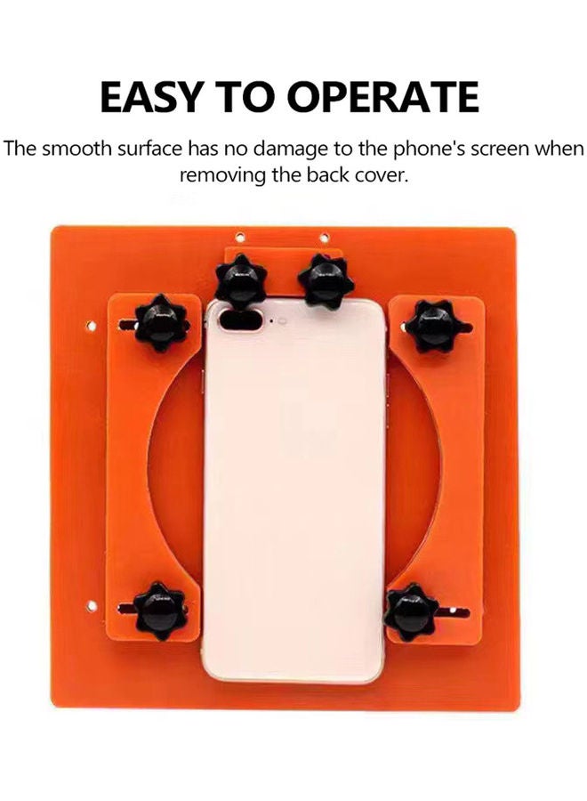 Separate Disassembling Phone Back Cover Clamping Holder Orange 21.50X3.50X20.00cm - Image 5