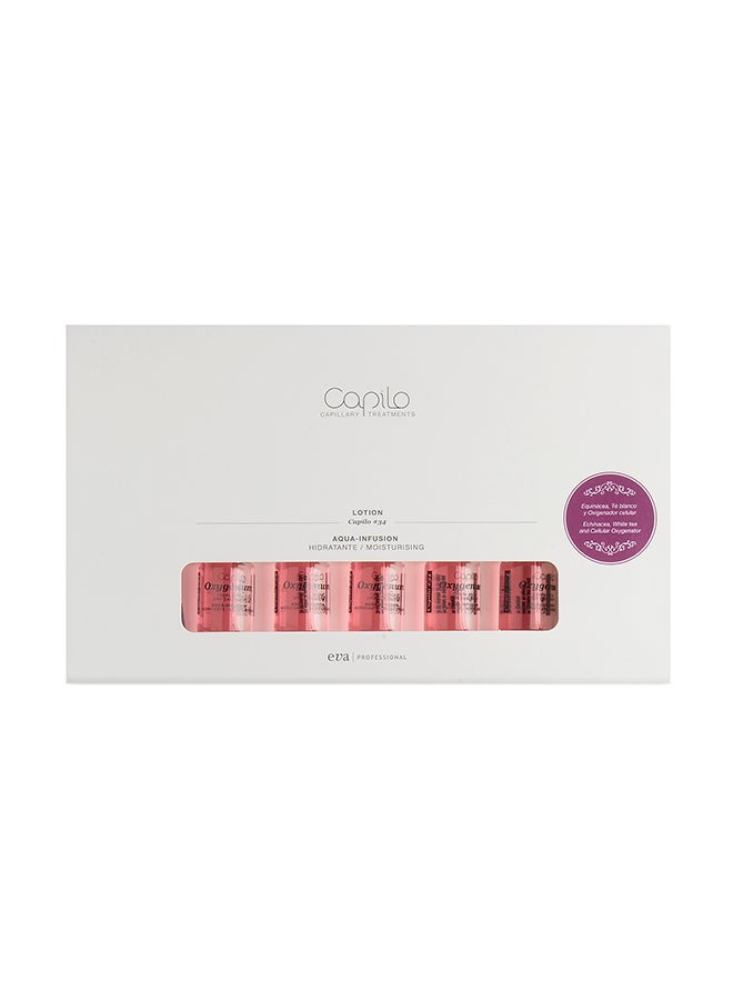 Eva Pack of 10 - Capilo Aqua-Infusion Oxygenum #34 10*7ml