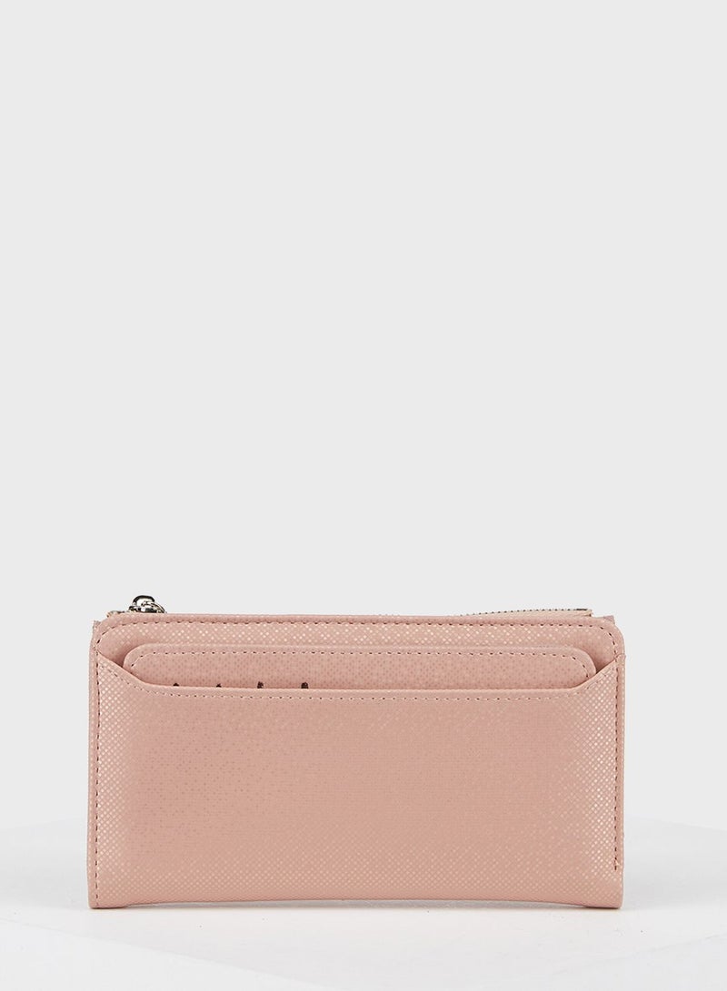 ديفاكتو حامل بطاقات كلاسيكي وردي - Image 1