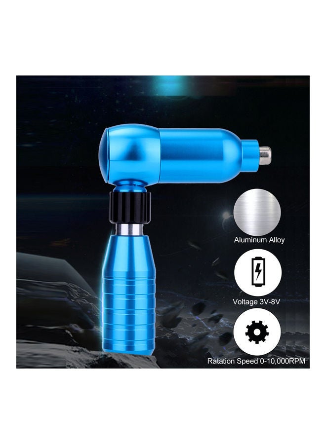 طقم ماكينة تاتو دوارة مصنوع من خليط معدني من الألومنيوم لمحرك شيدر ولينير أحمر - Image 3