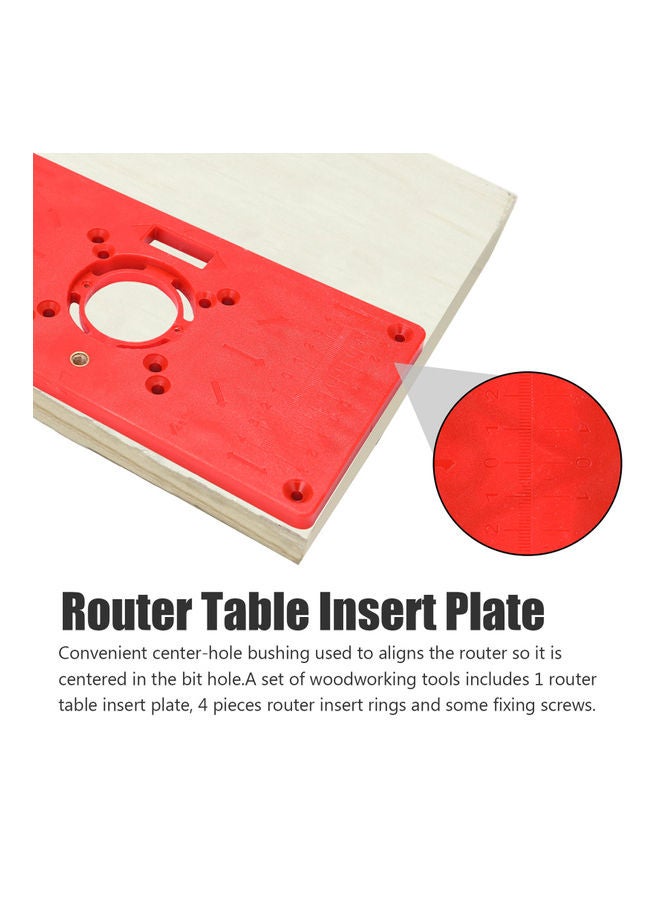 Generic Woodworking Engraving Machine Flip Board Red  - Image 5