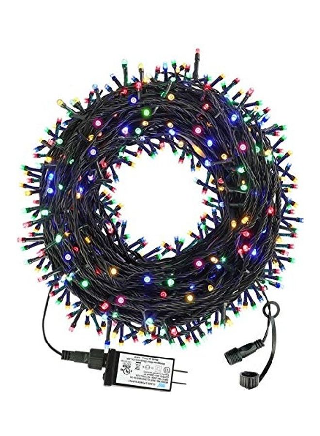 شريط إضاءة مكون من 300 لمبة LED خارجية مقاومة للماء ومعتمدة من يو ال ب8 أوضاع إضاءة متعدد الألوان 32متر - Image 1