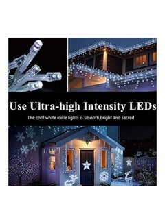 Generic 400-LED 8 Modes Waterproof Icicle Lights White 11.82meter  - Image 1