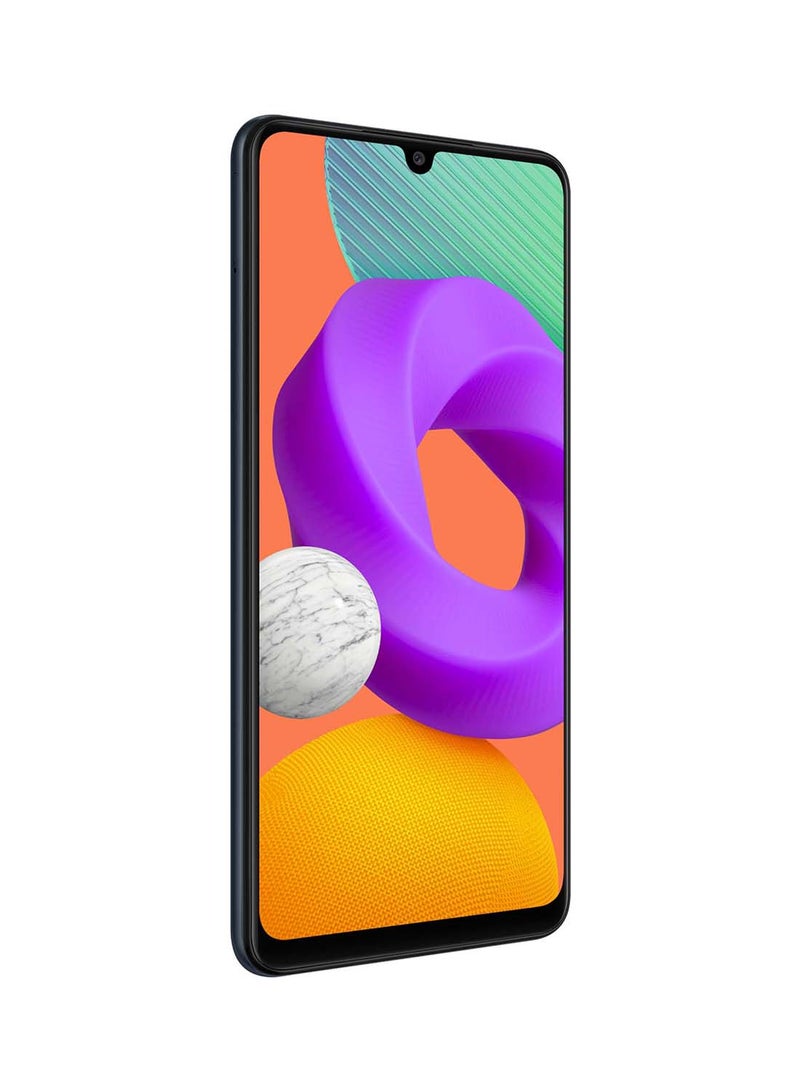 Samsung - Galaxy M22 Dual SIM Black 4GB RAM  64GB LTE - Middle East Version - Image 1