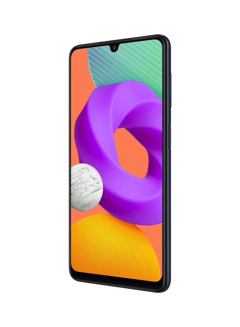 Samsung - Galaxy M22 Dual SIM Black 4GB RAM  64GB LTE - Middle East Version - Image 1