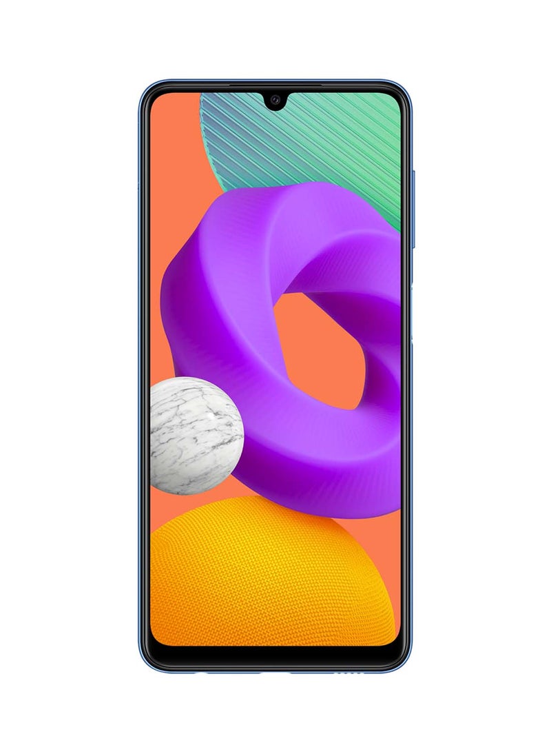 Samsung - Galaxy M22 Dual SIM Light Blue 4GB RAM 64GB LTE - Middle East Version - Image 1