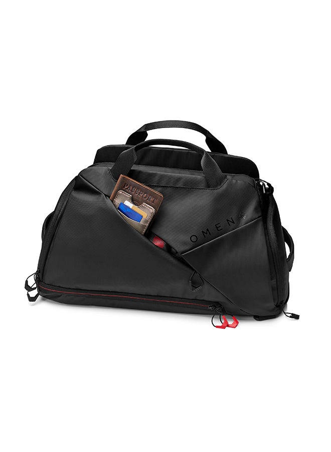 HP - OMEN Transceptor 17 Duffel Bag Black - Image 1