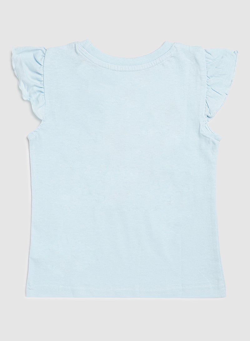 Zarafa Baby Girls  Crew Neckt-Shirt Blue  - Image 2
