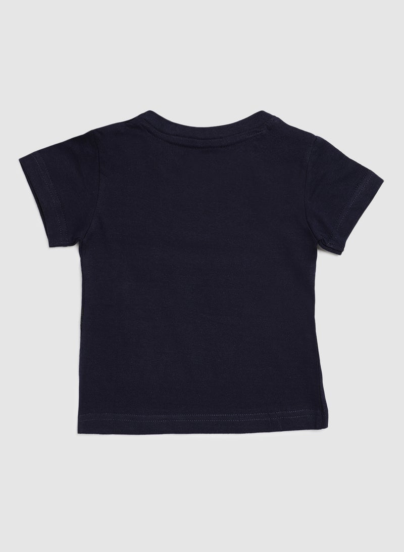 Zarafa Fashionable Casual T-Shirt Royal Blue  - Image 2