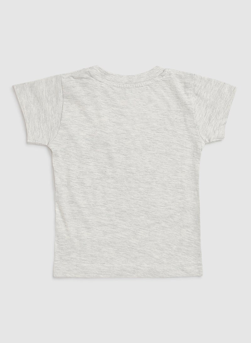 Zarafa Fashionable Casual T-Shirt Iron Grey  - Image 2