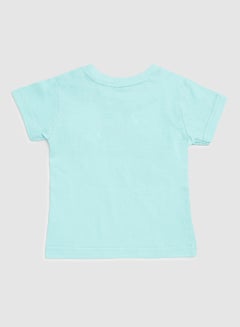 Zarafa Fashionable Casual T-Shirt Sea Green  - Image 2