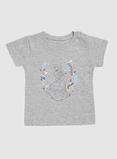 Zarafa Graphic Printed T-Shirt Grey  - Image 1