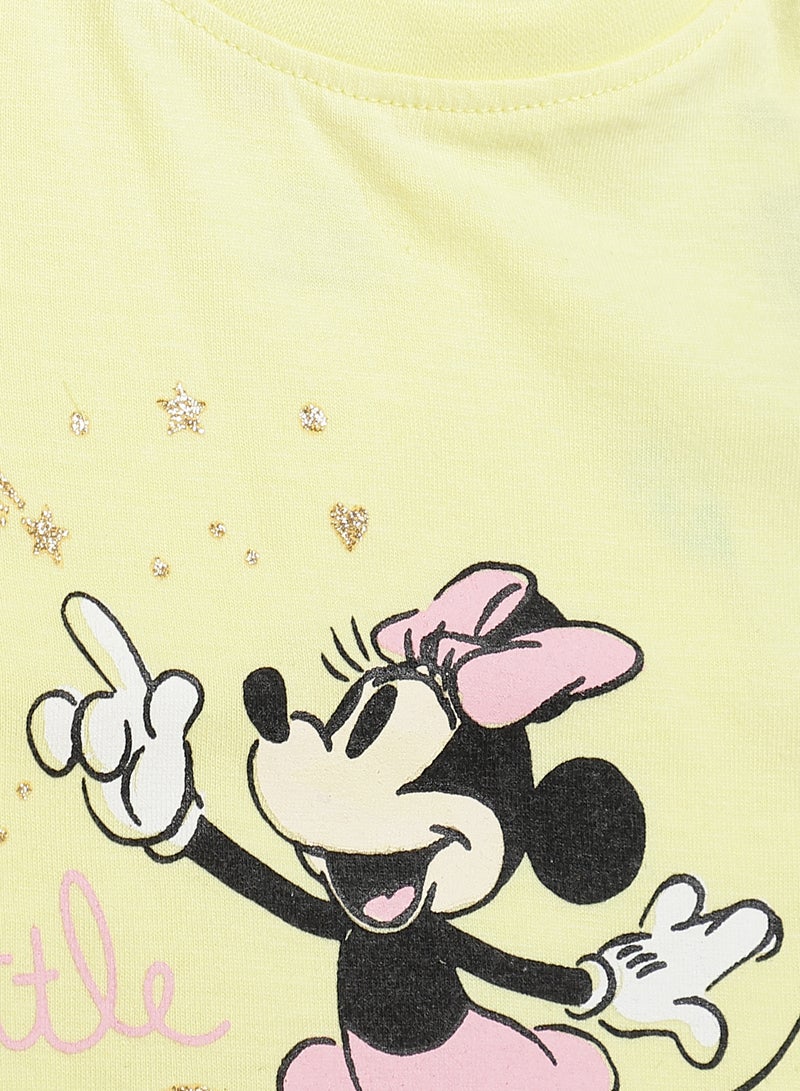Zarafa Fashionable Casual T-Shirt Yellow  - Image 3
