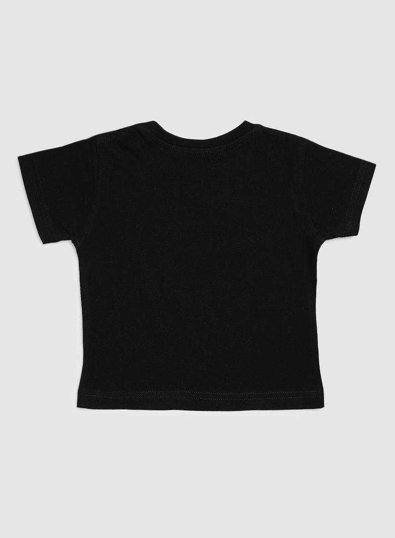 Zarafa Disney Printed T-Shirt Black  - Image 2