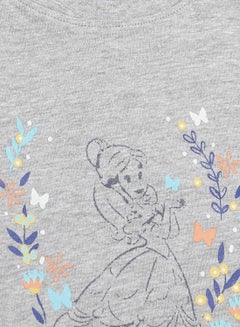 Zarafa Graphic Printed T-Shirt Grey  - Image 3