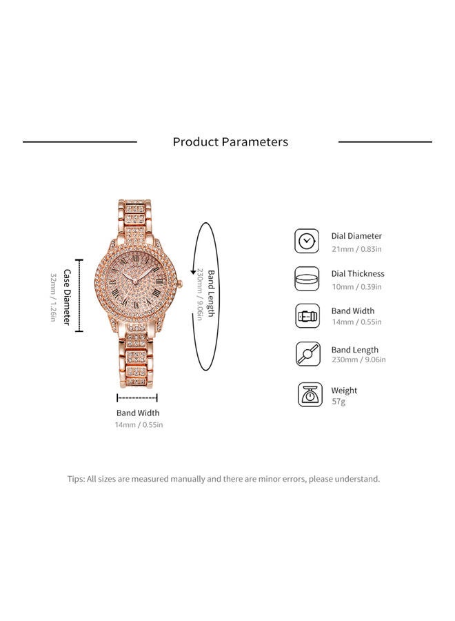 Women's Luxurious Bling Full Crystal Decorated Watch XR72208  - Image 5