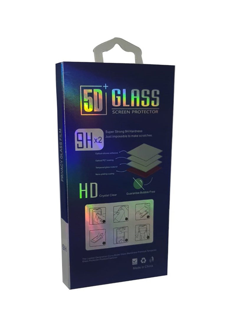 5D Glass Screen Protector For IP 11 Privacy Black - Image 4