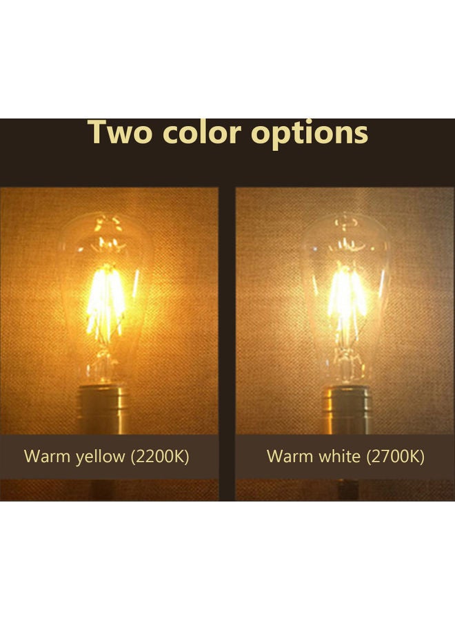 Generic - 4W Warm LED Light Bulb Yellow - Image 1