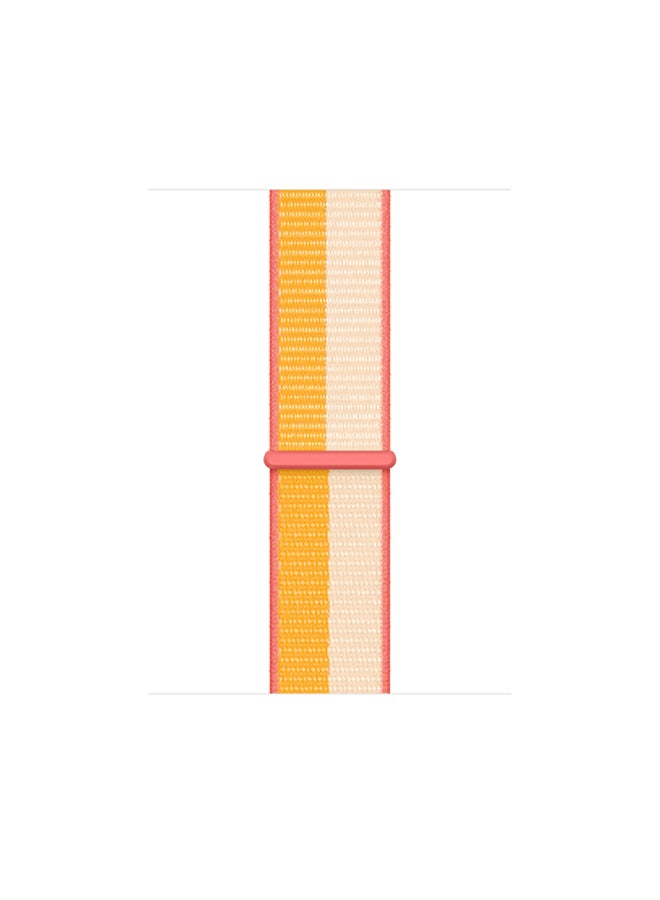 Apple - Sport Loop 45mm  Regular Maize/White - Image 1