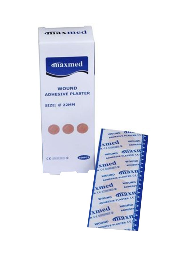 MAXMED - 100 Pieces Wound Adhesive Plaster - Image 1