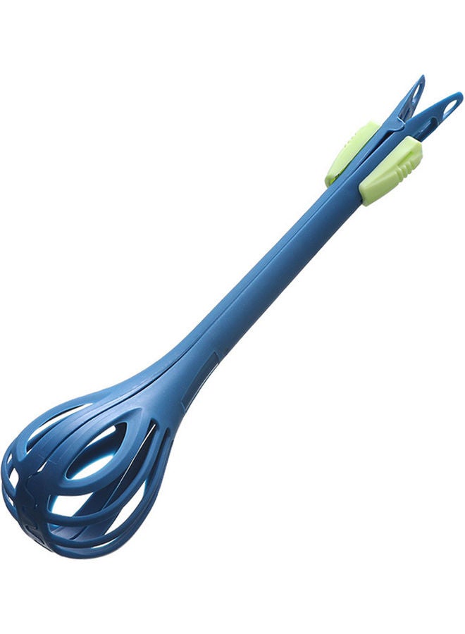 2 In 1 Multi-use Anti-slid Handle Egg Whisk Blue 29x8x2.5cm - Image 1