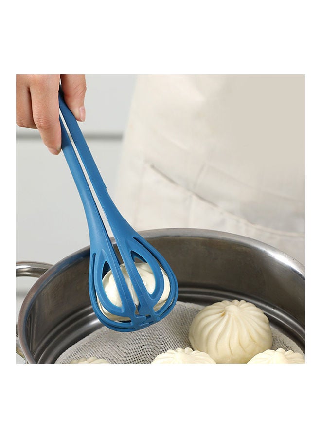 2 In 1 Multi-use Anti-slid Handle Egg Whisk Blue 29x8x2.5cm - Image 4
