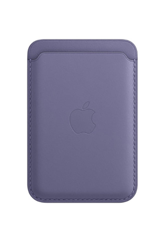 Apple iPhone Leather Wallet with MagSafe Wisteria  - Image 1