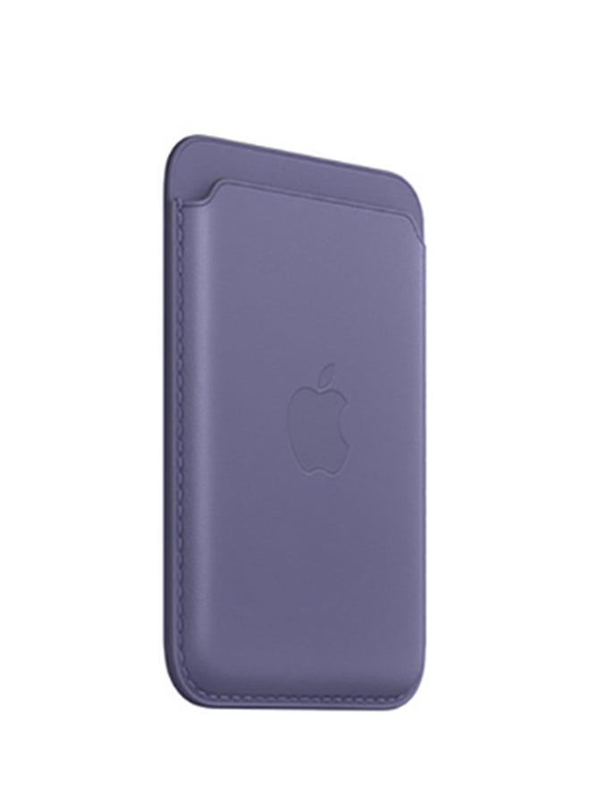 Apple iPhone Leather Wallet with MagSafe Wisteria  - Image 3