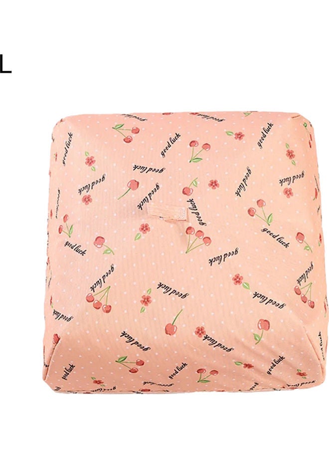 Large Capacity Heat Retaining Oxford Cloth Protective Foldable Kitchen Dustproof Waterproof Food Cover Pink/Red 36x36x15cm - Image 1