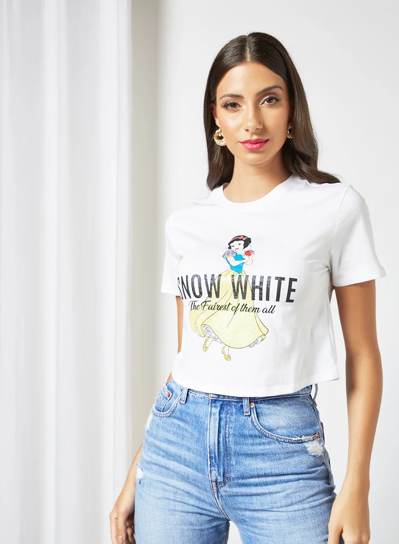 ONLY Snow White T-Shirt White