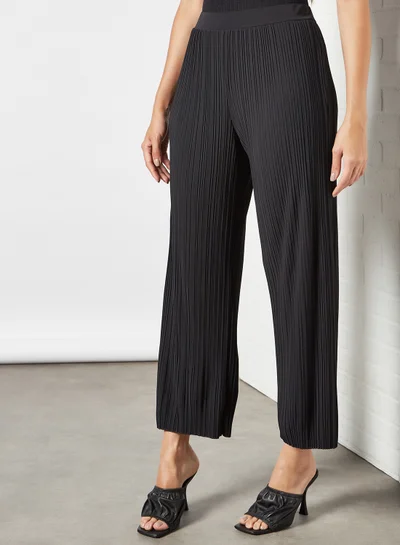 ماكس مارا ليجر Siberia Pleated Jersey Pants Black