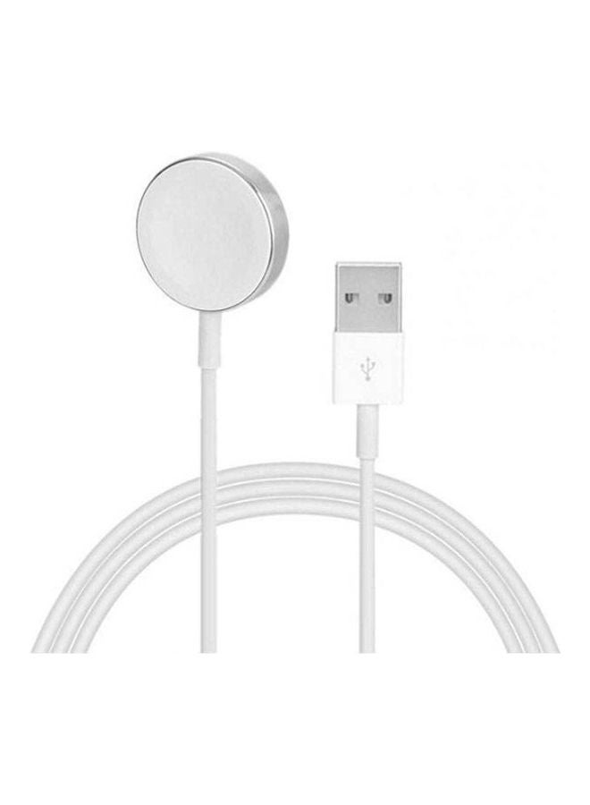 JOYROOM Ben Series Magnetic Charging Cable For Apple Watch White  - Image 1