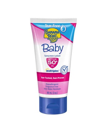 Baby Fragrance Free Sunblock Lotion SPF50 90ml - v1631789611/N11294594A_1