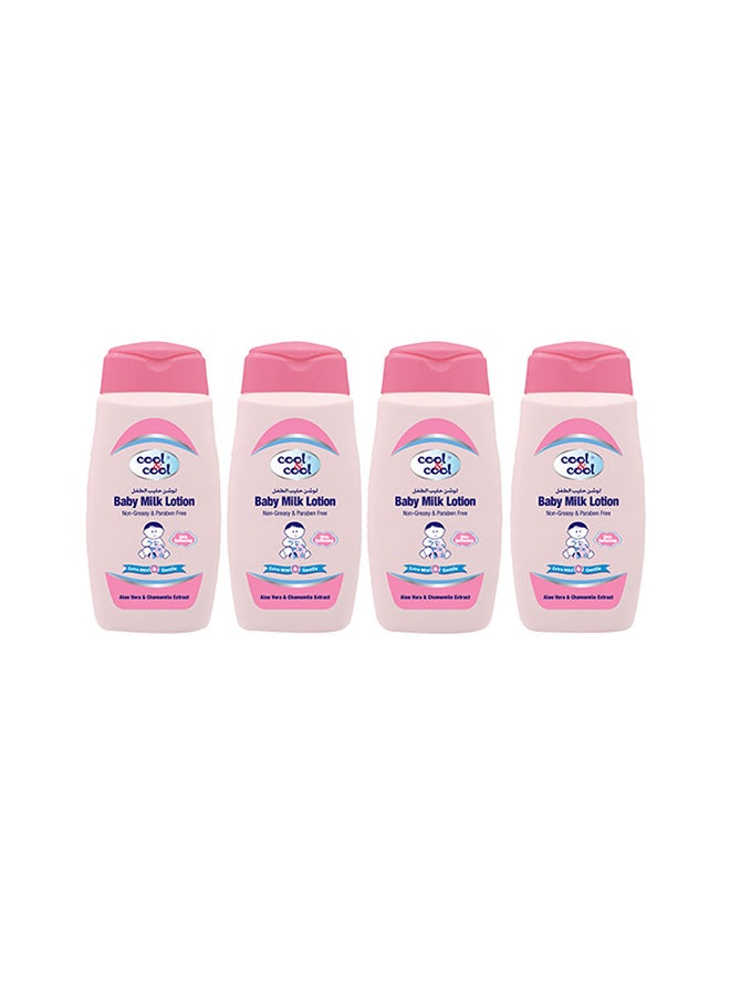 Cool & Cool Baby Milk Lotion 250Ml Pack Of 4 - Image 1