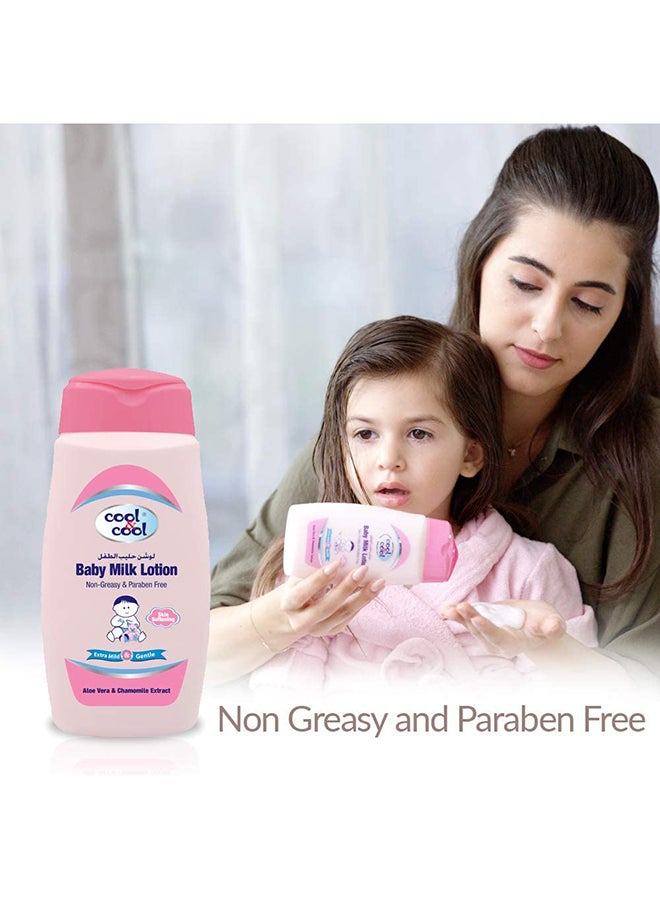 Cool & Cool Baby Milk Lotion 250Ml Pack Of 4 - Image 4