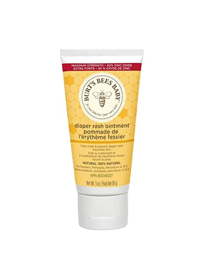 Burt's Bees Pack Of 3 Natural Diaper Rash Ointment - Image 2