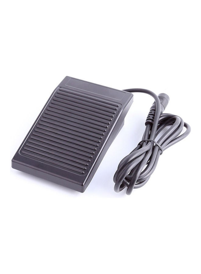 دواسة قدم من البلاستيك لماكينة رسم التاتو أسود - Image 1