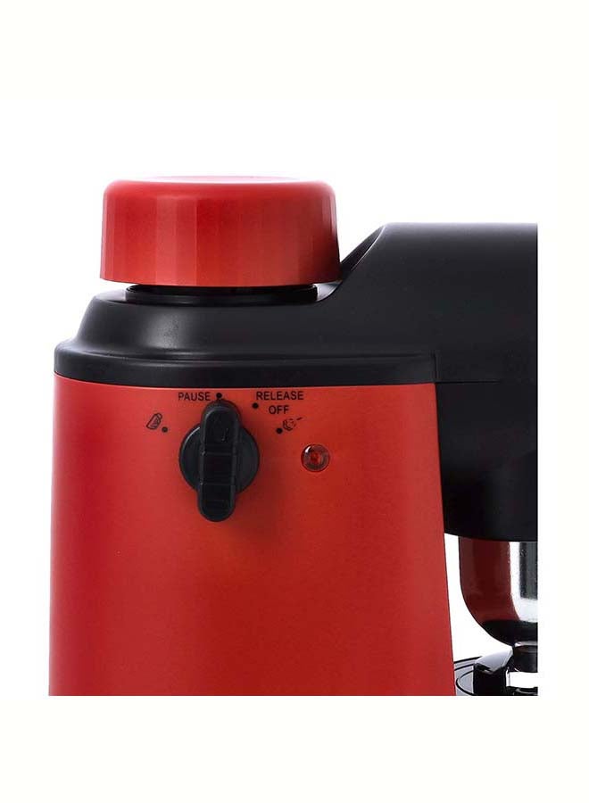 KRYPTON Espresso Coffee Machine 0.24 L 800 kW KNCM6319 Red  - Image 5